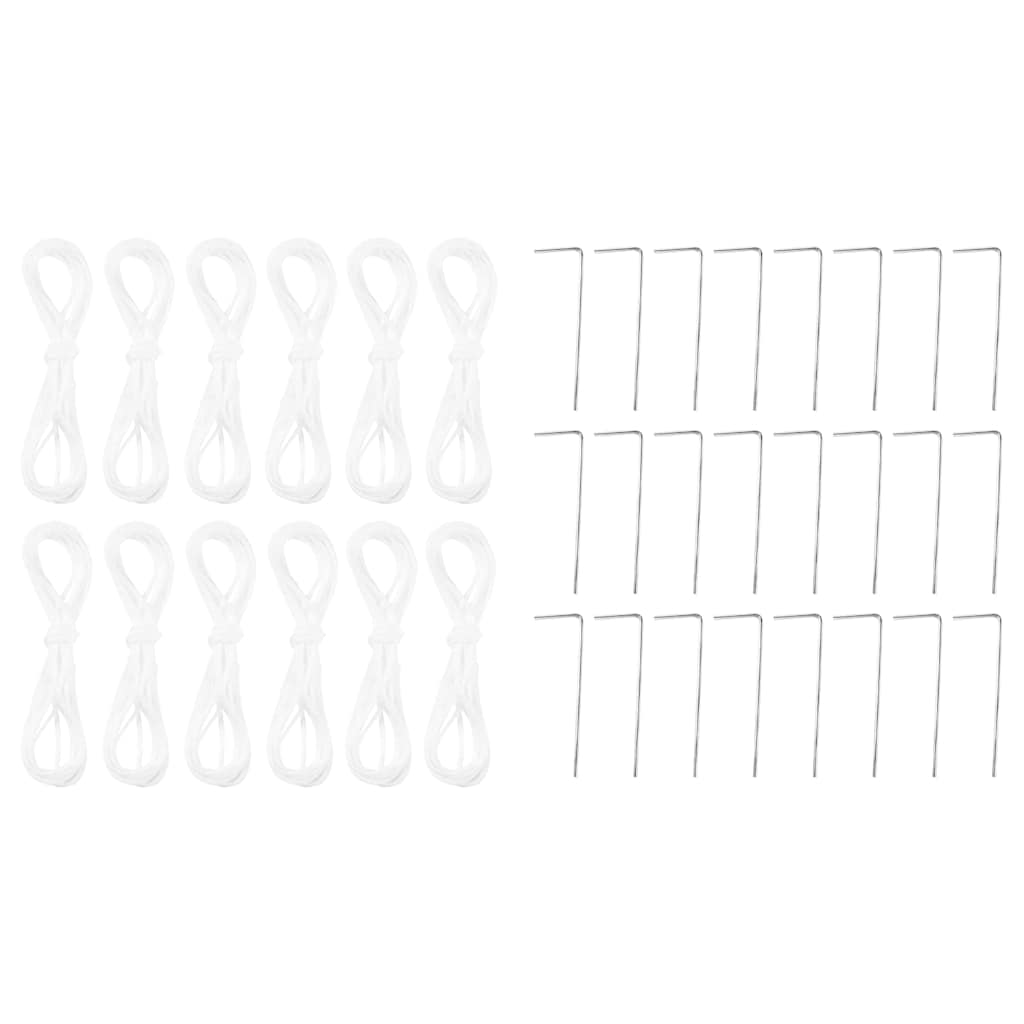 Парти шатър Синьо 800 x 400 x 266 см Полиетилен - VL42003442 - Thumbnail 9