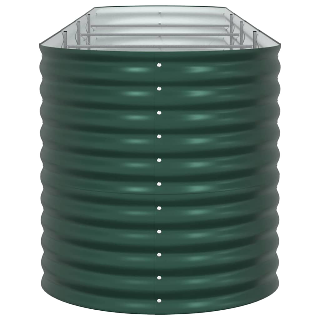 Повдигнато легло Зелен 400 x 80 x 81 cm Стомана - VL42008122 - Image 7