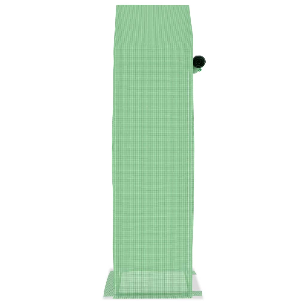 Оранжерия със стоманена рамка 0,5 м² 1x0,5x1,9 м - Thumbnail 5