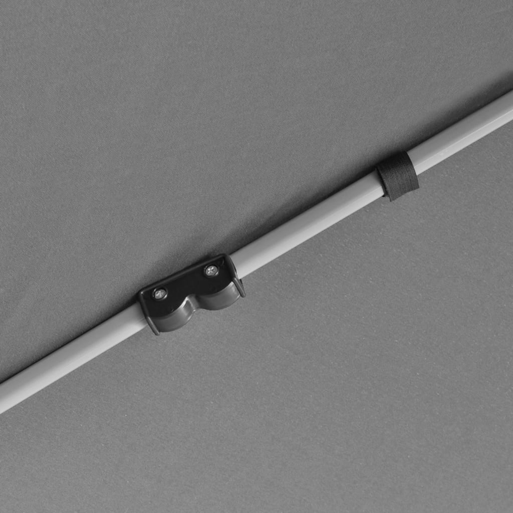 Шестоъгълна pop-up шатра с 6 стени сива 3,6x3,1 м - VL42111 - Thumbnail 7