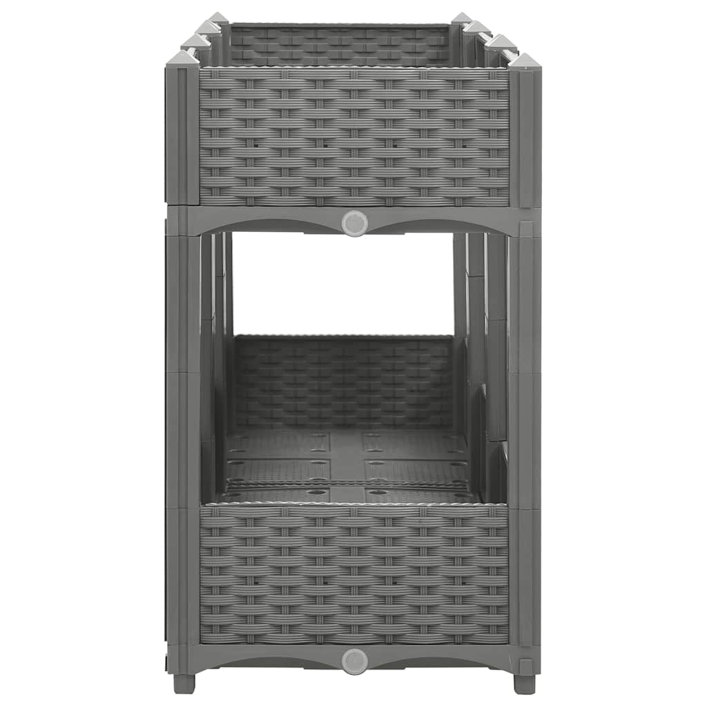 Повдигната леха, 120x40x71 см, полипропилен - VL153299 - Image 4