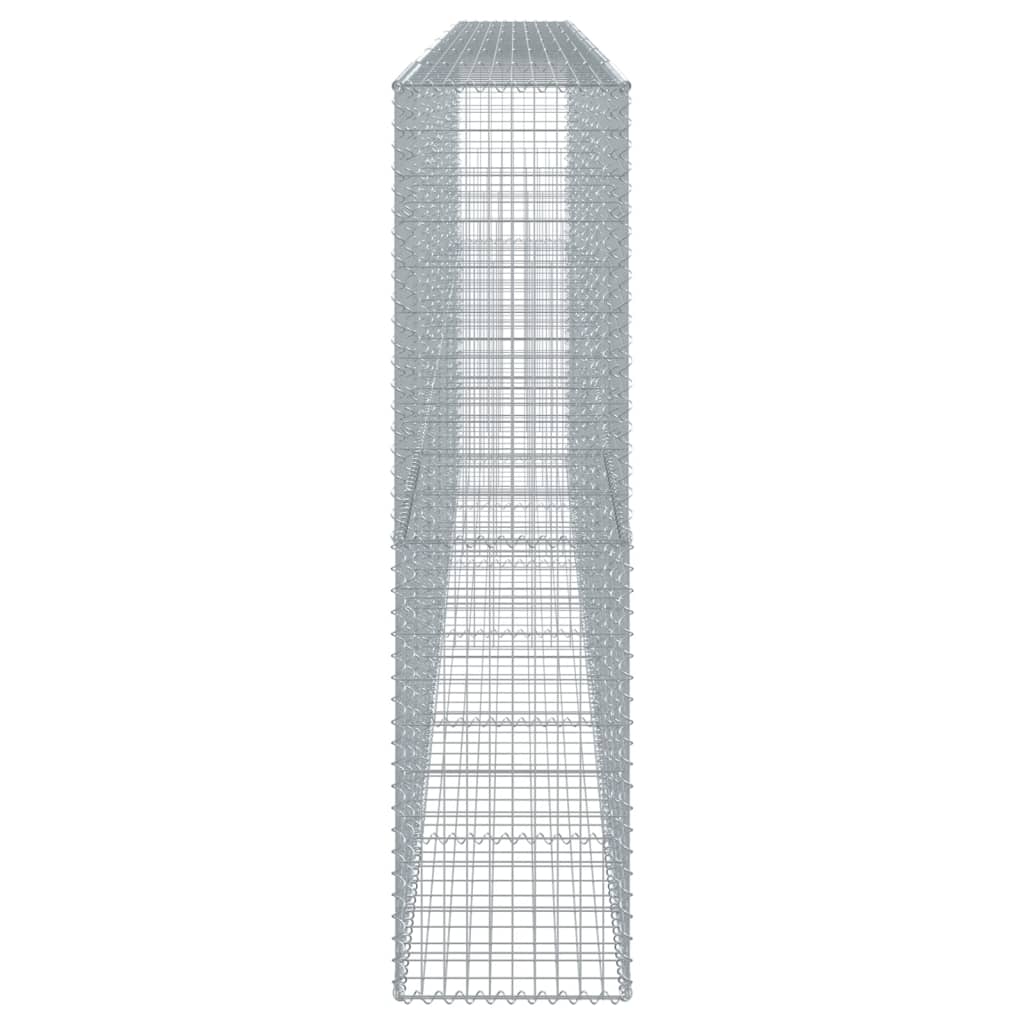 Габионна кошница с покритие, 600x50x200 см, поцинковано желязо - VL3295171 - Thumbnail 4