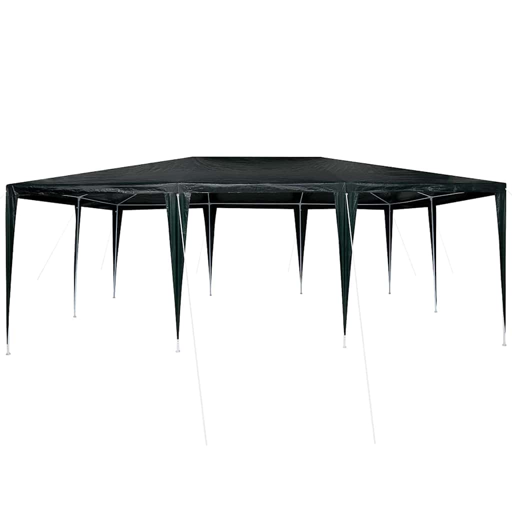 Парти шатър Зелен 600 x 400 x 266 см Полиетилен и стомана - VL42003432 - Thumbnail 5