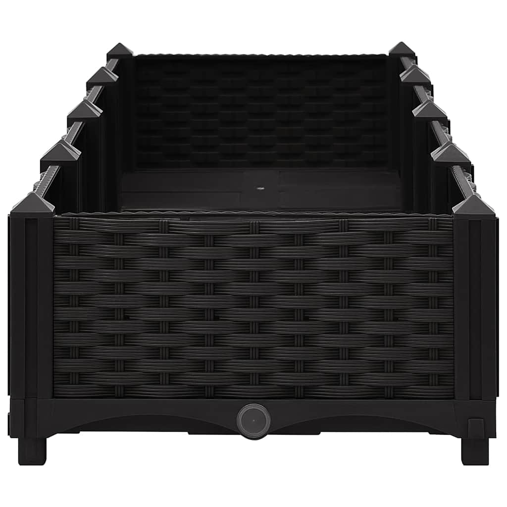 Повдигната леха, 160x40x23 см, полипропилен - VL316529 - Thumbnail 5