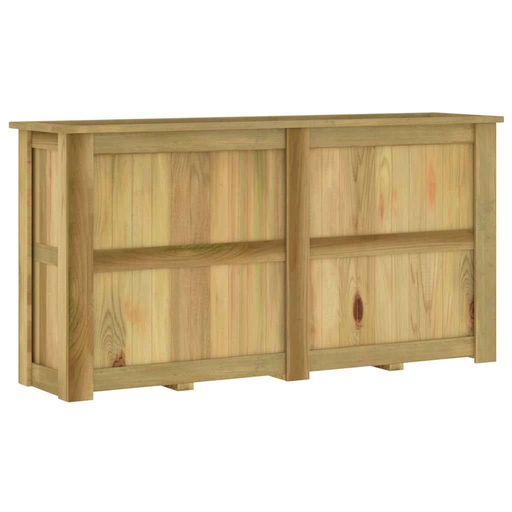 Повдигната леха, 196x50x100 см, импрегнирано борово дърво - VL49099 - Thumbnail 7