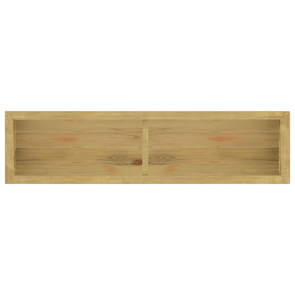 Повдигната леха, 196x50x100 см, импрегнирано борово дърво - VL49099 - Thumbnail 8