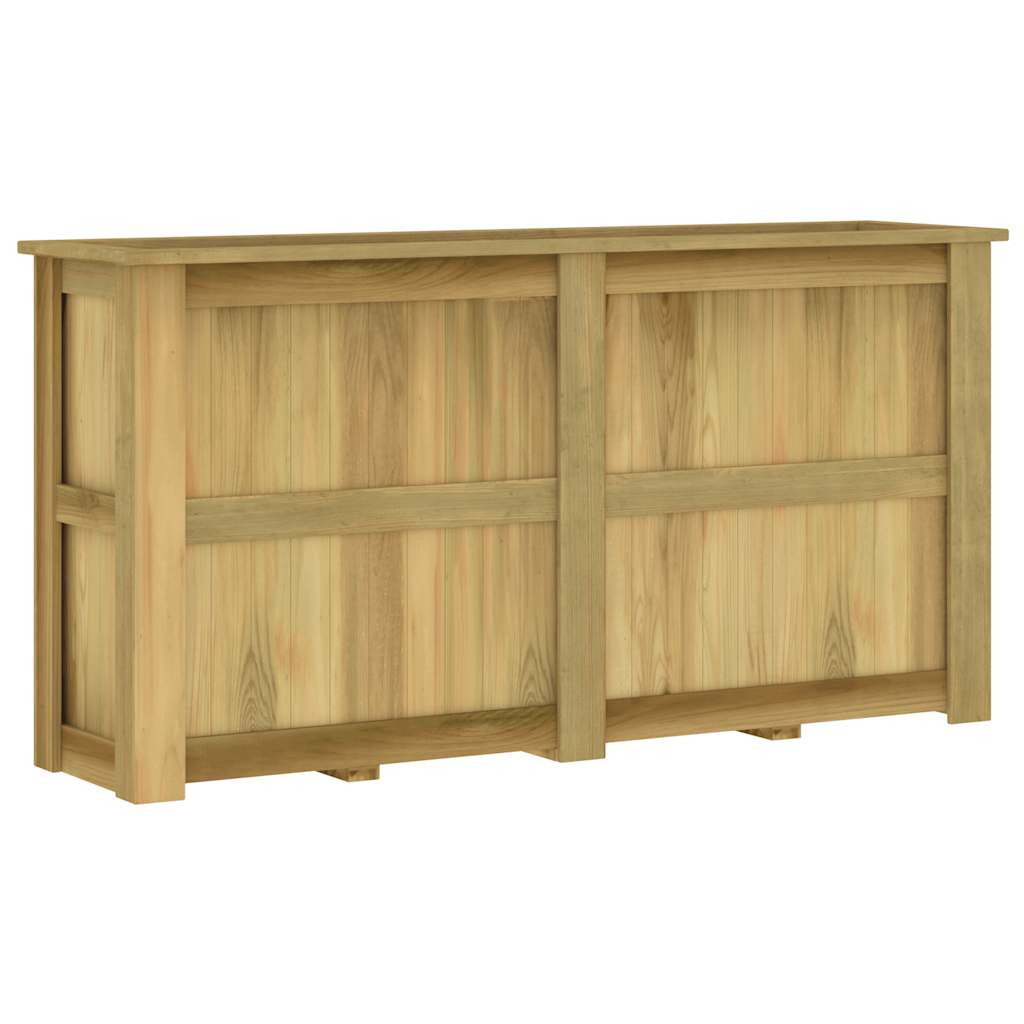 Повдигната леха, 196x50x100 см, импрегнирано борово дърво - VL49099