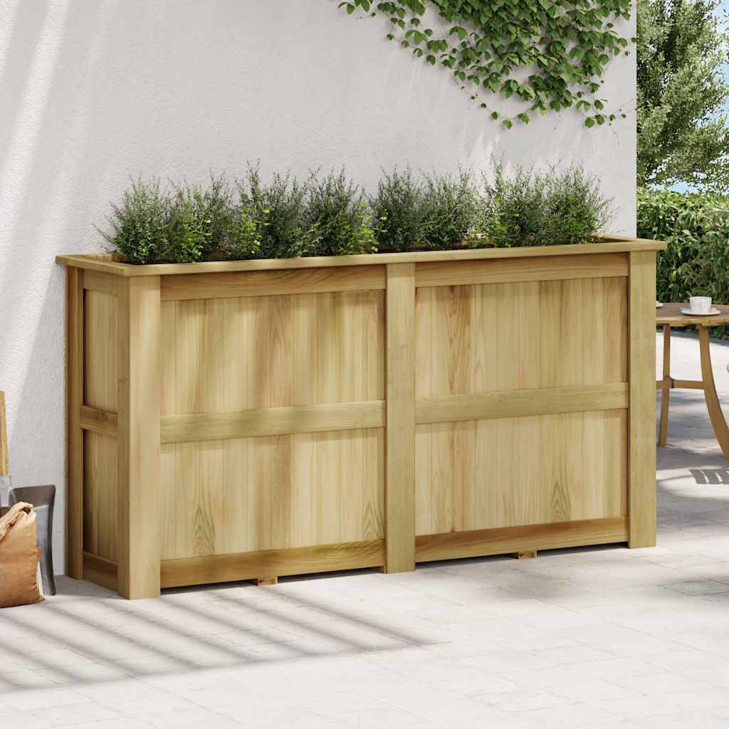 Повдигната леха, 196x50x100 см, импрегнирано борово дърво - VL49099 - Thumbnail 2