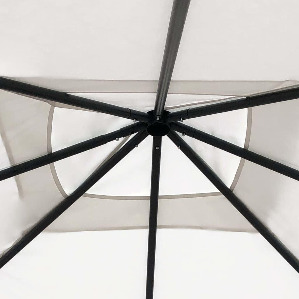 Шатра, 3x3x2,6 м, кремава, 160 г/м² - VL313608 - Thumbnail 3