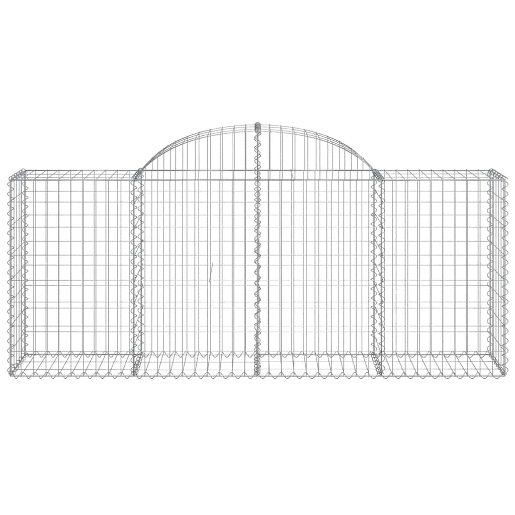Габионни кошници арка 25 бр 200x50x80/100 см поцинковано желязо - VL3146315 - Image 4