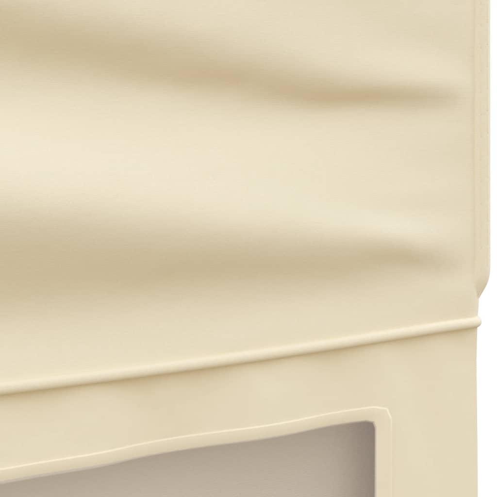 Сгъваема парти палатка със странични стени, кремава, 2x2 м - VL93508 - Thumbnail 6