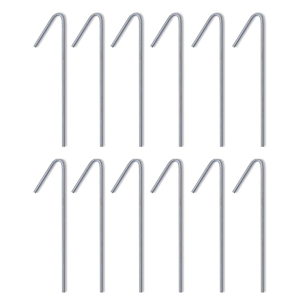 Сгъваема парти шатра с 4 странични стени 3х6 м стомана синя - VL48865 - Thumbnail 10