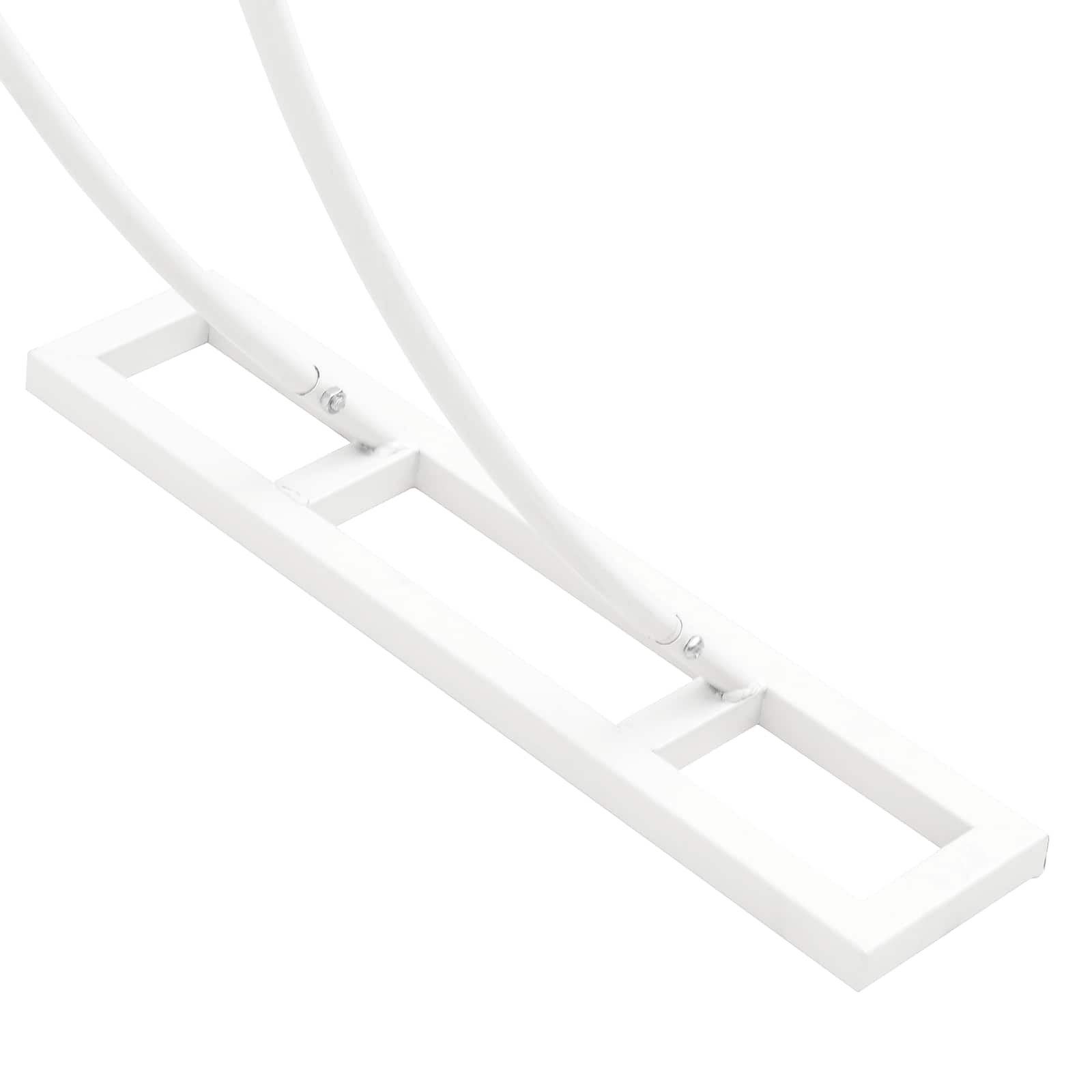 Сватбена арка Бяло 223 x 45 x 201 см Стомана - Thumbnail 7