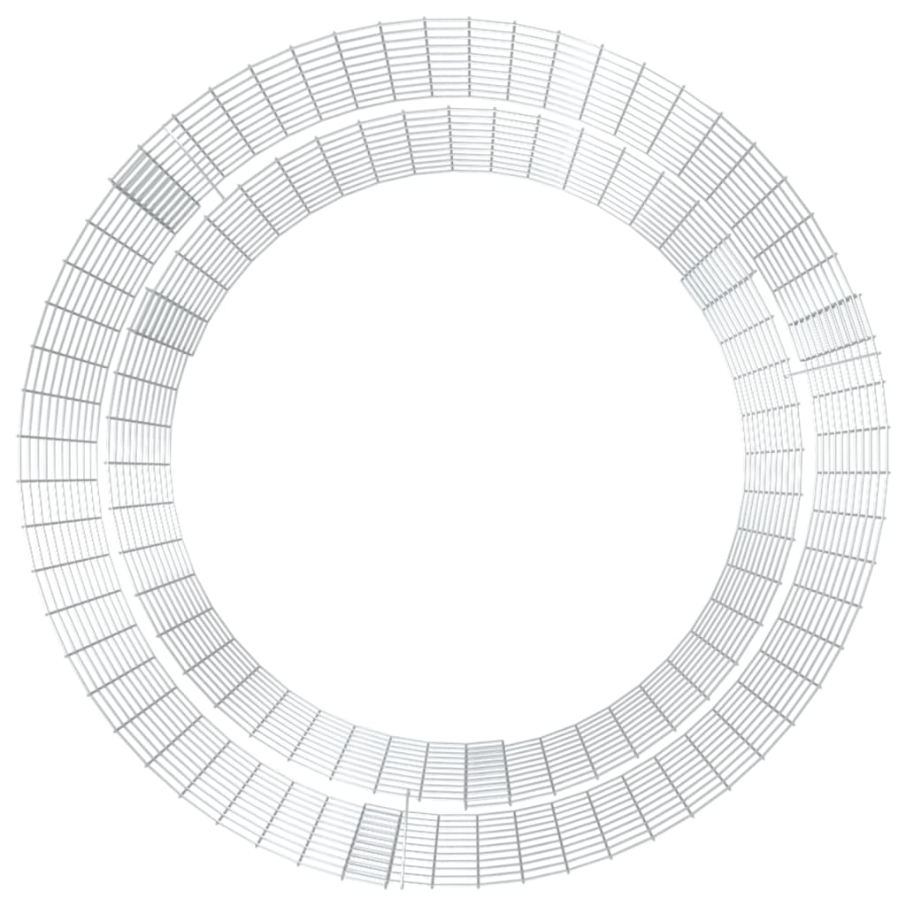 Габионно огнище Ø 100 см поцинковано желязо - VL153561 - Thumbnail 3