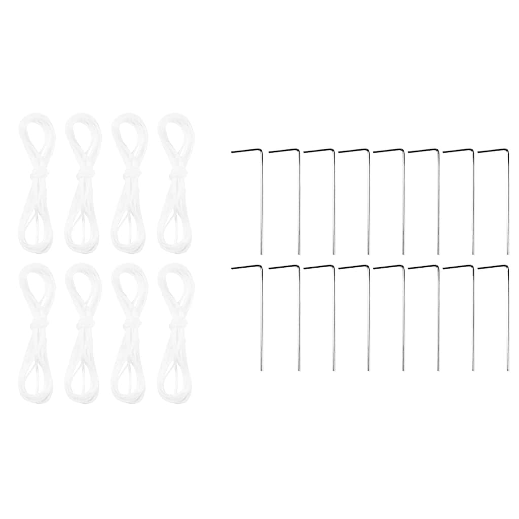 Парти шатър Синьо 600 x 400 x 266 см Полиетилен - VL42003434 - Thumbnail 8