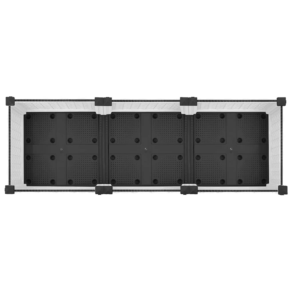 Повдигната леха, 120x40x71 см, полипропилен - VL153314 - Image 5