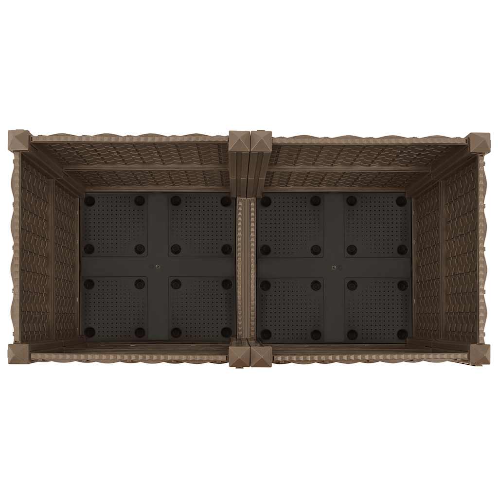 Повдигната леха, 80x40x38 см, полипропилен - VL316516 - Thumbnail 6