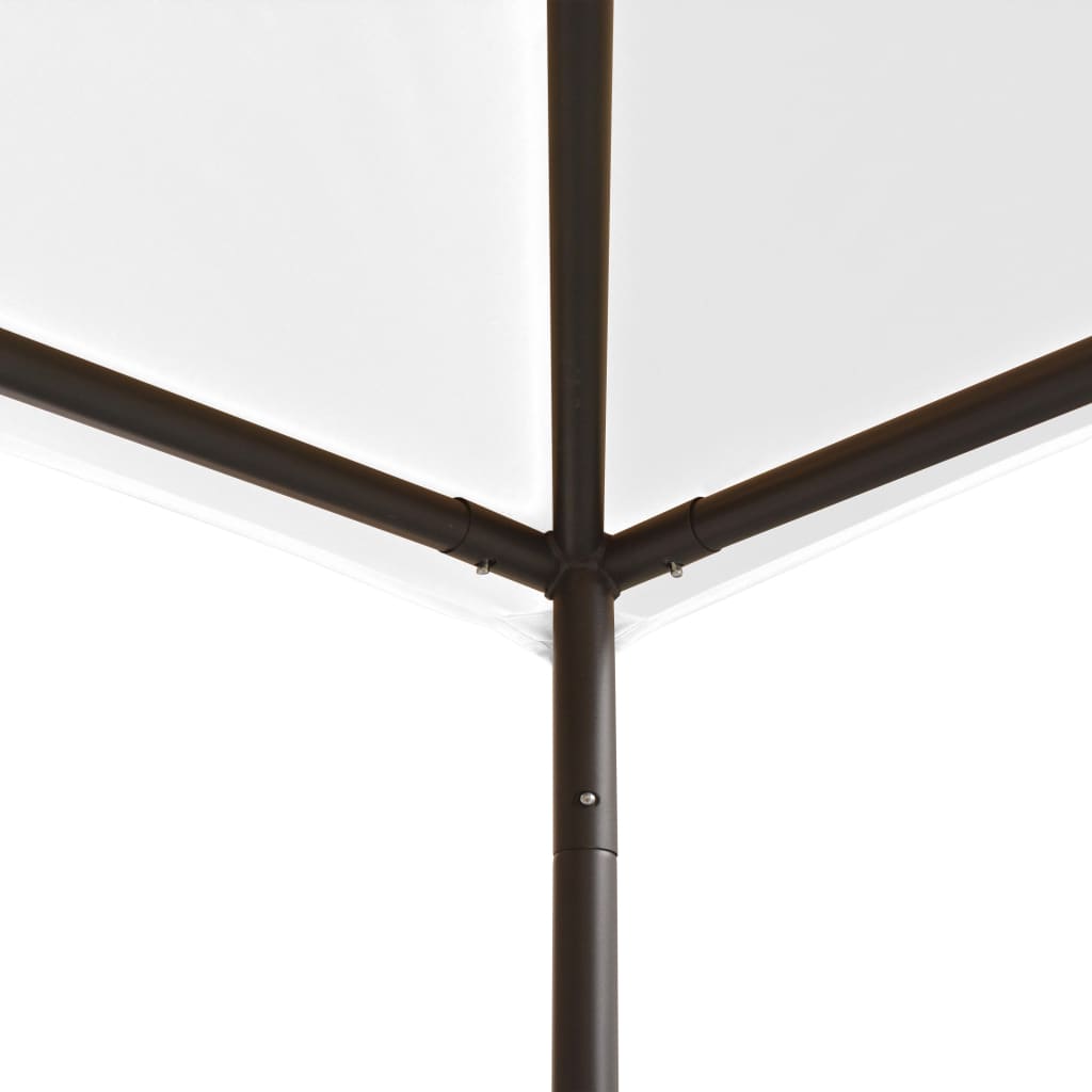 Беседка, 3x3x2,9 м, бяла, 180 г/м² - VL312241 - Thumbnail 3