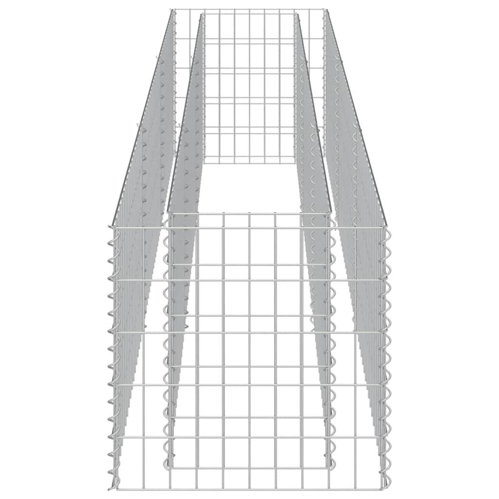 Габион повдигната леха, поцинкована стомана, 270x50x50 см - VL143563 - Thumbnail 6