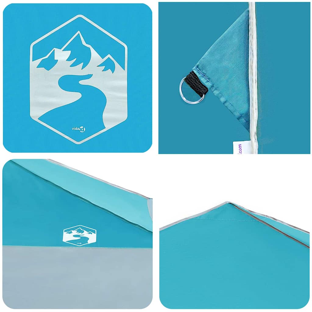 Шатър Синьо 395 x 395 x 251 см текстил - VL42007389 - Thumbnail 6