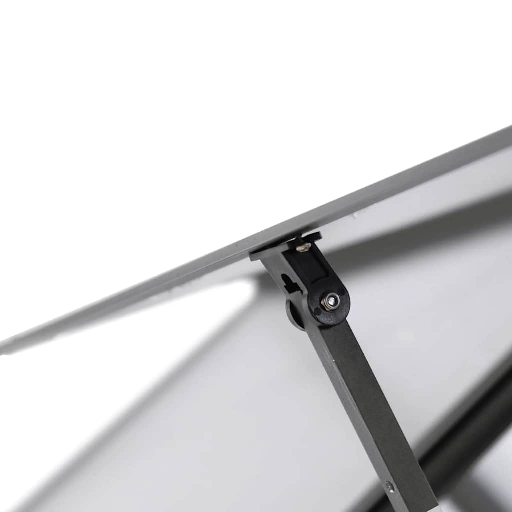 Оранжерия с основа рамка сребрист 169x169x195 см алуминий-VL4005827 - Thumbnail 8