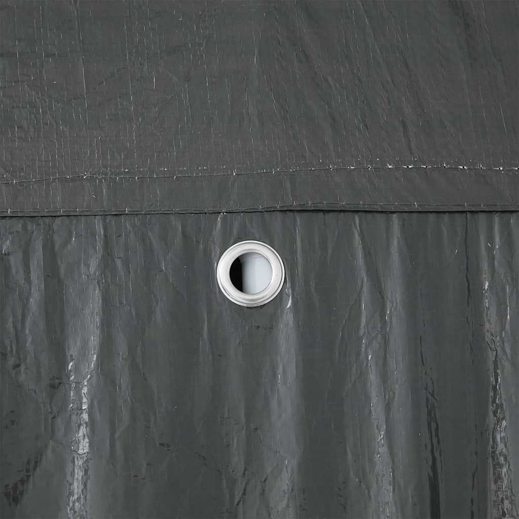 Парти шатър Антрацит 800 x 400 x 266 см Полиетилен и стомана - VL42003439 - Thumbnail 8