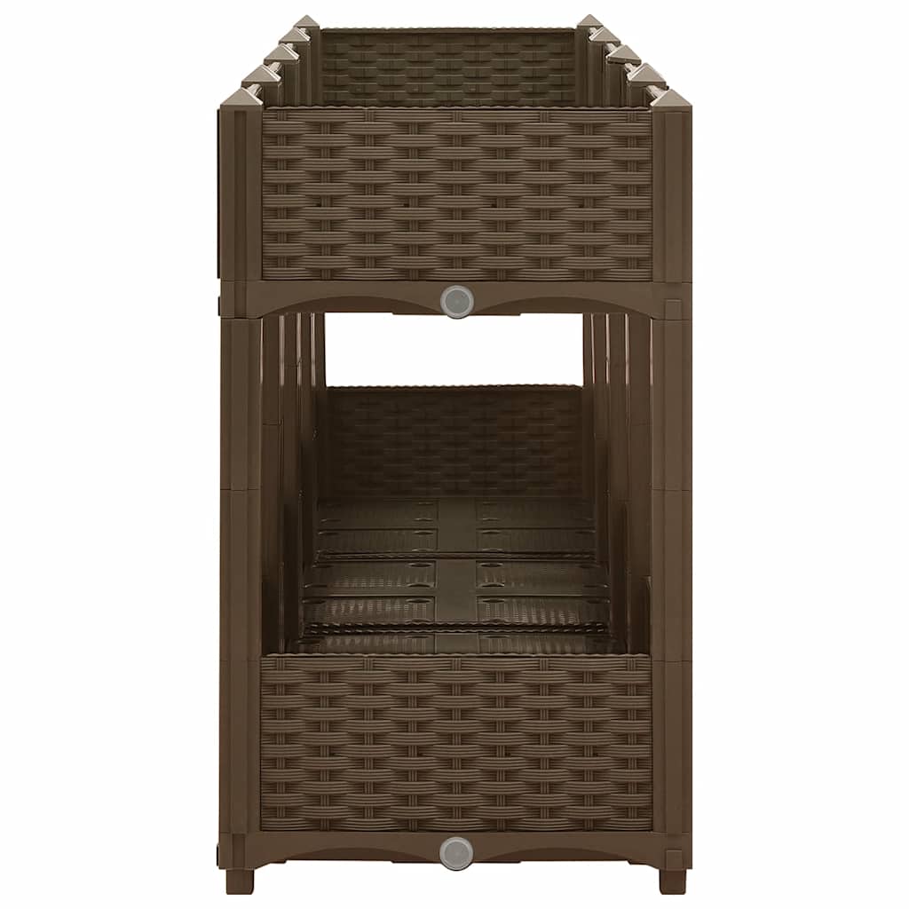 Повдигната леха, 160x40x71 см, полипропилен - VL316522 - Thumbnail 4