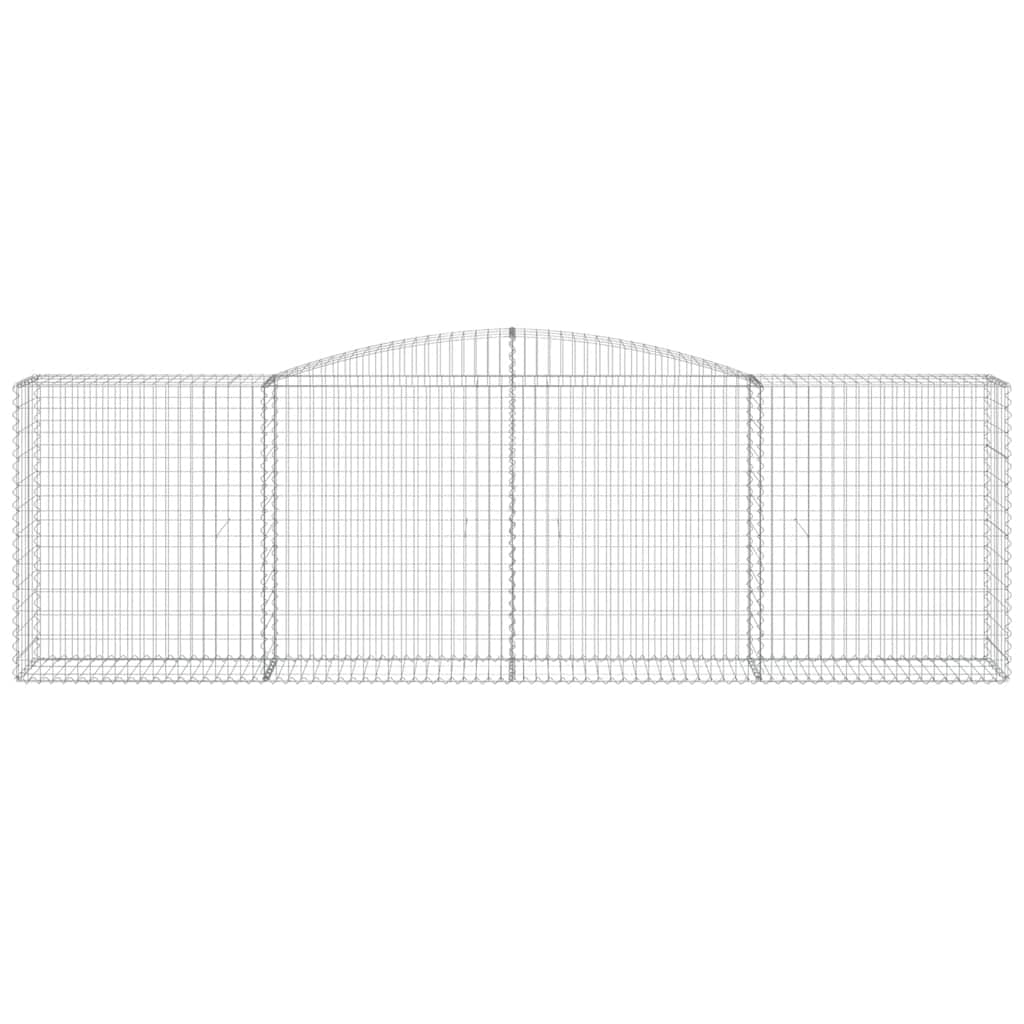 Габионни кошници арка 6 бр 400x50x120/140см поцинковано желязо - VL3147013 - Image 4