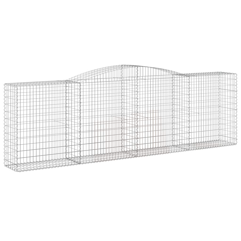 Габионни кошници арка 6 бр 400x50x120/140см поцинковано желязо - VL3147013 - Image 3