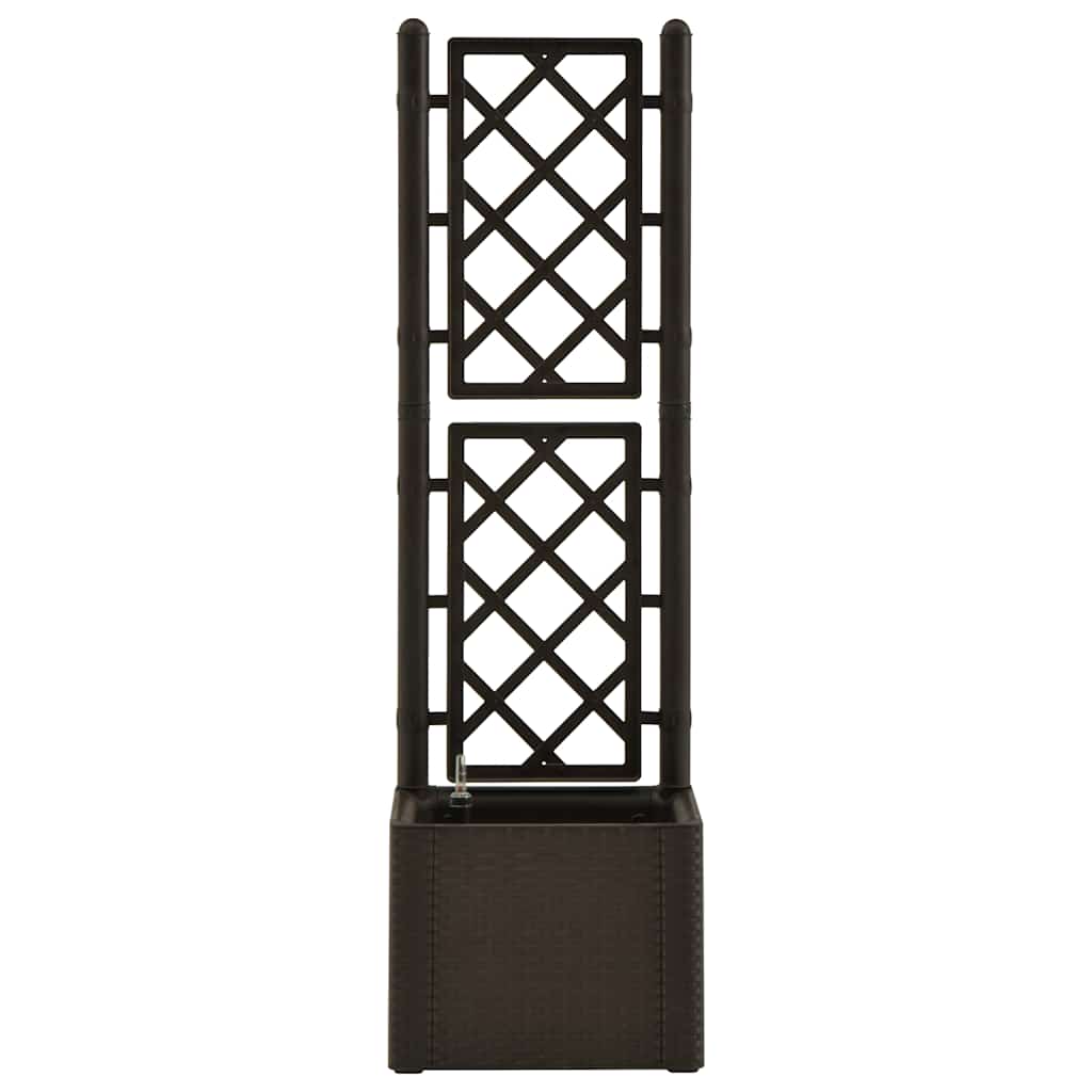 Градинска повдигната леха с решетка, самополивна, мока - VL313964 - Thumbnail 4