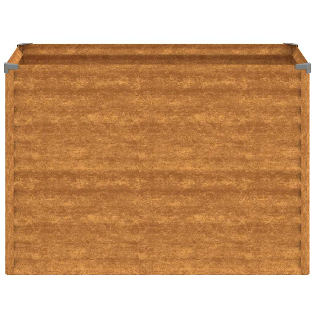 Повдигната градинска леха 100x50x69 см, кортенова стомана - VL151984 - Thumbnail 4