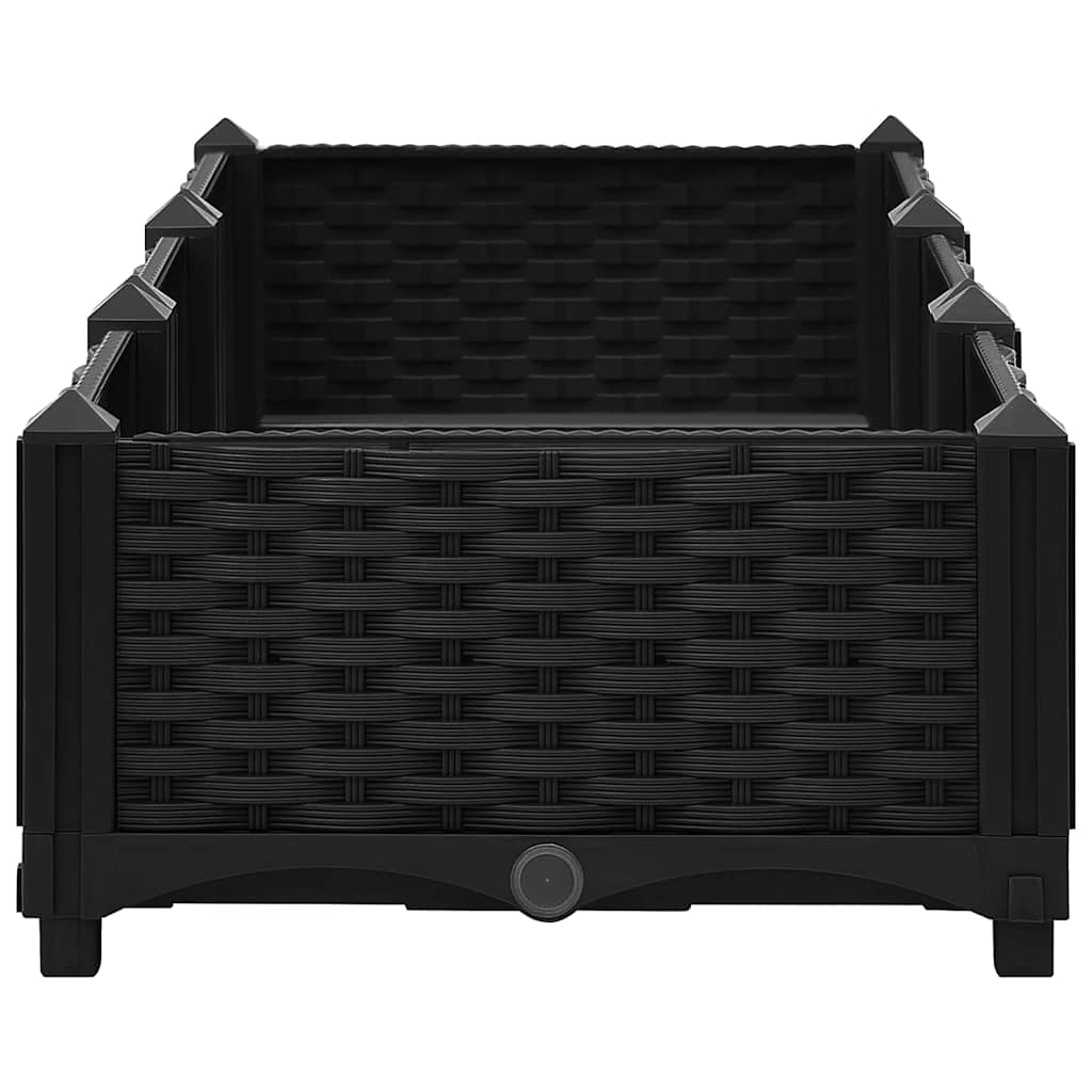 Повдигната леха, 120x40x23 см, полипропилен - VL316528 - Image 5