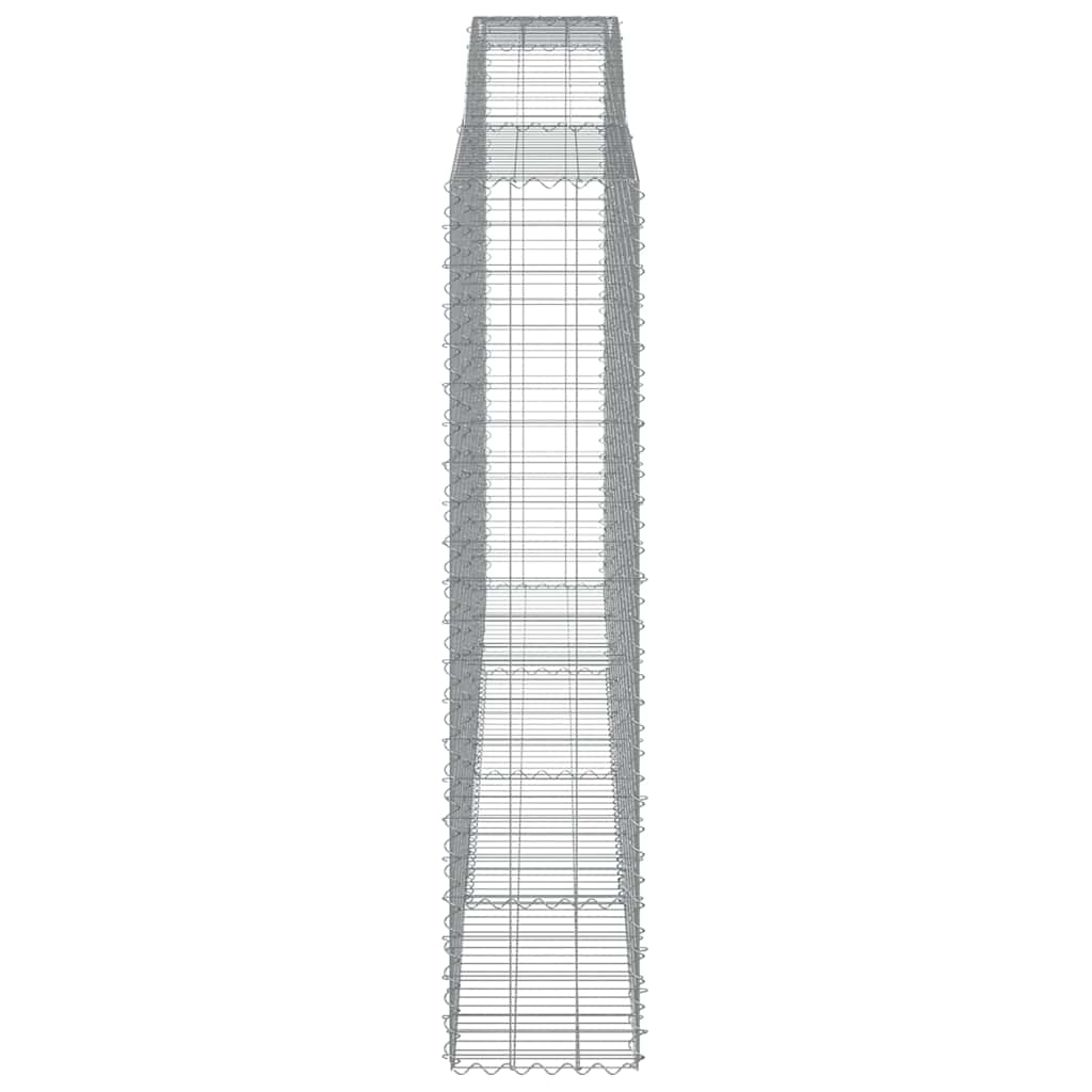 Габионни кошници арка 5 бр 400x50x220/240 см поцинковано желязо - VL3147077 - Thumbnail 5