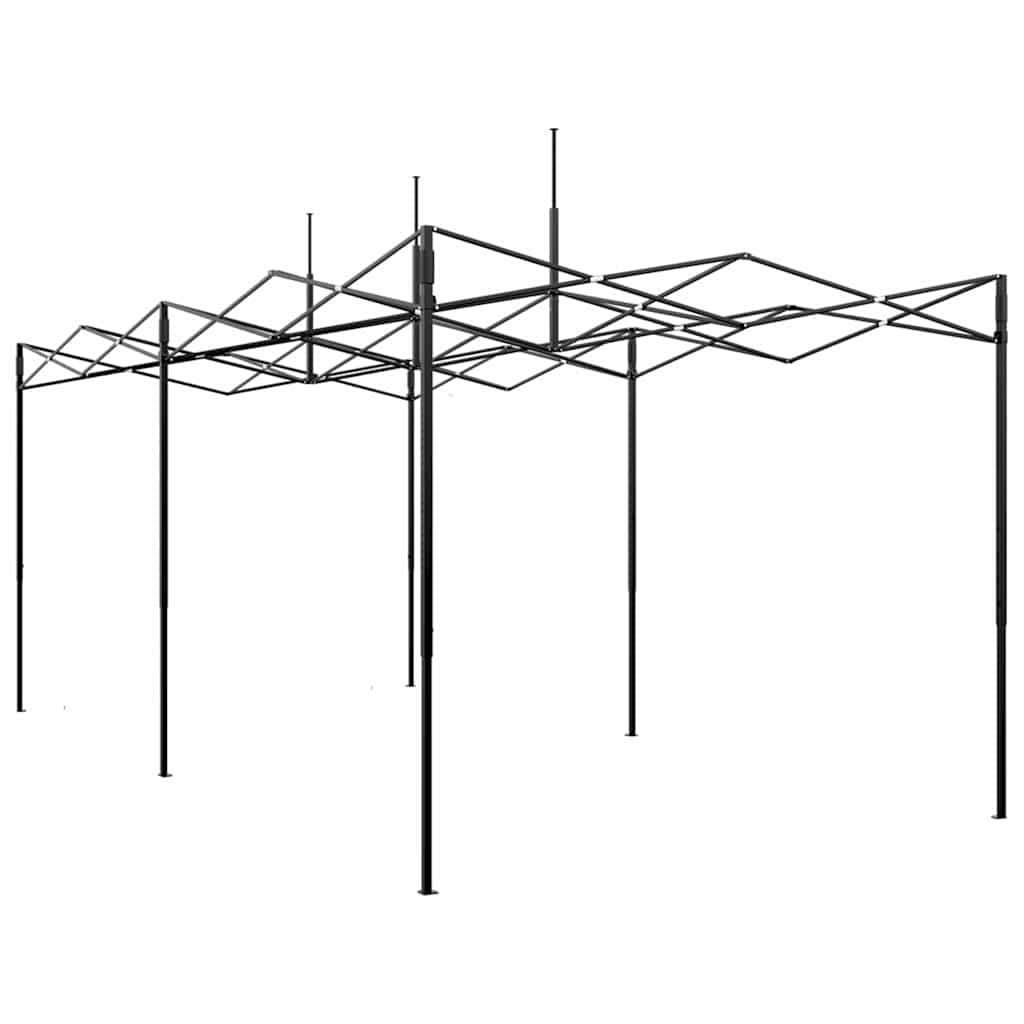 Оранжерия с поп-ъп рамка Зелен 290 x 580 x 315 см Желязо - Thumbnail 5