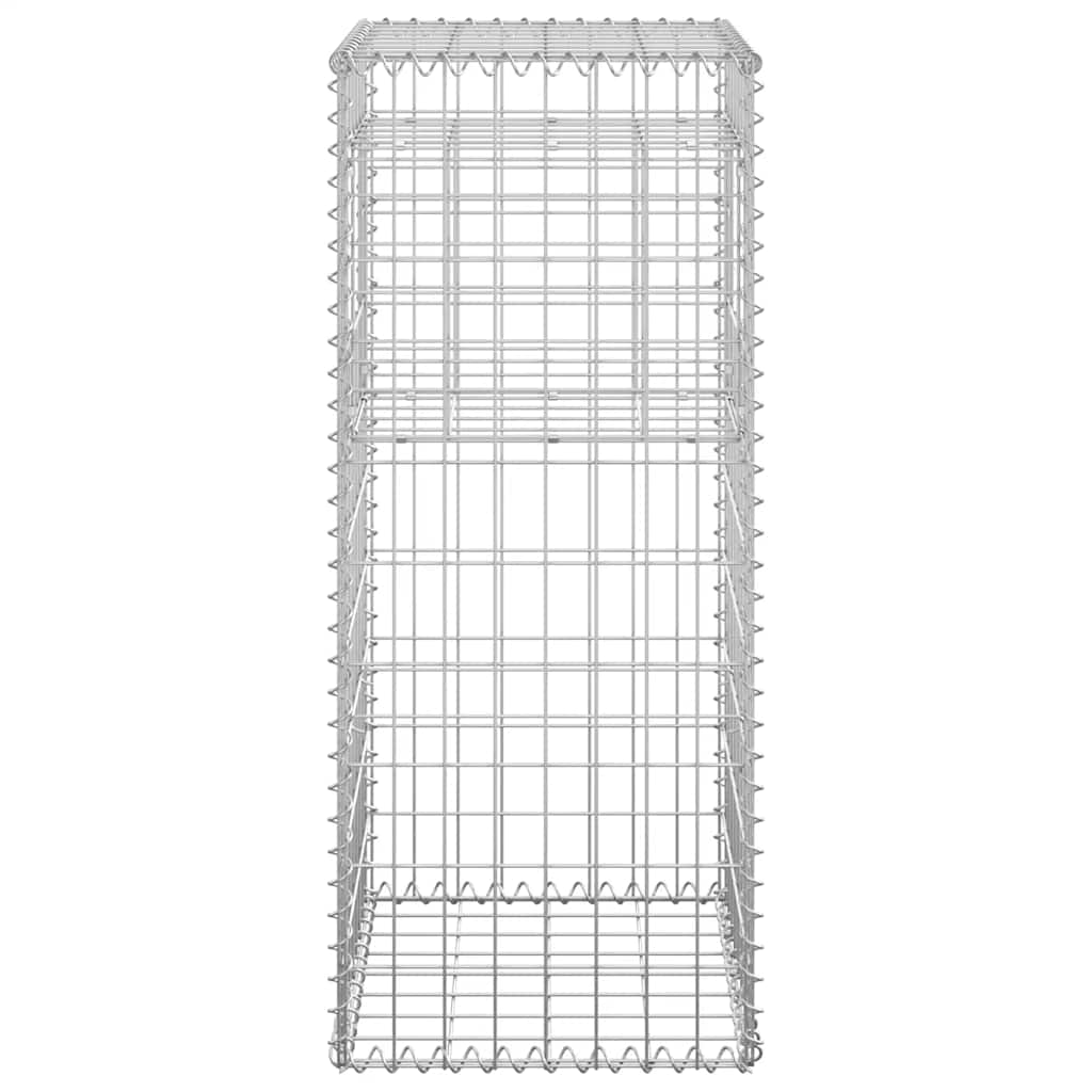 Габионна кошница стълб, 40x40x100 cм, желязо - VL151260 - Image 4