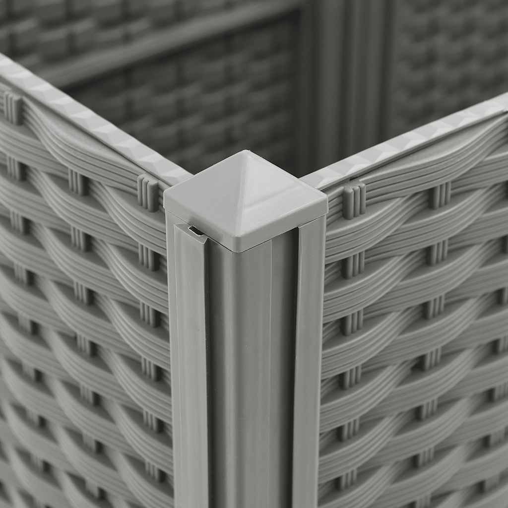 Повдигната леха, 160x40x38 см, полипропилен - VL153296 - Image 7