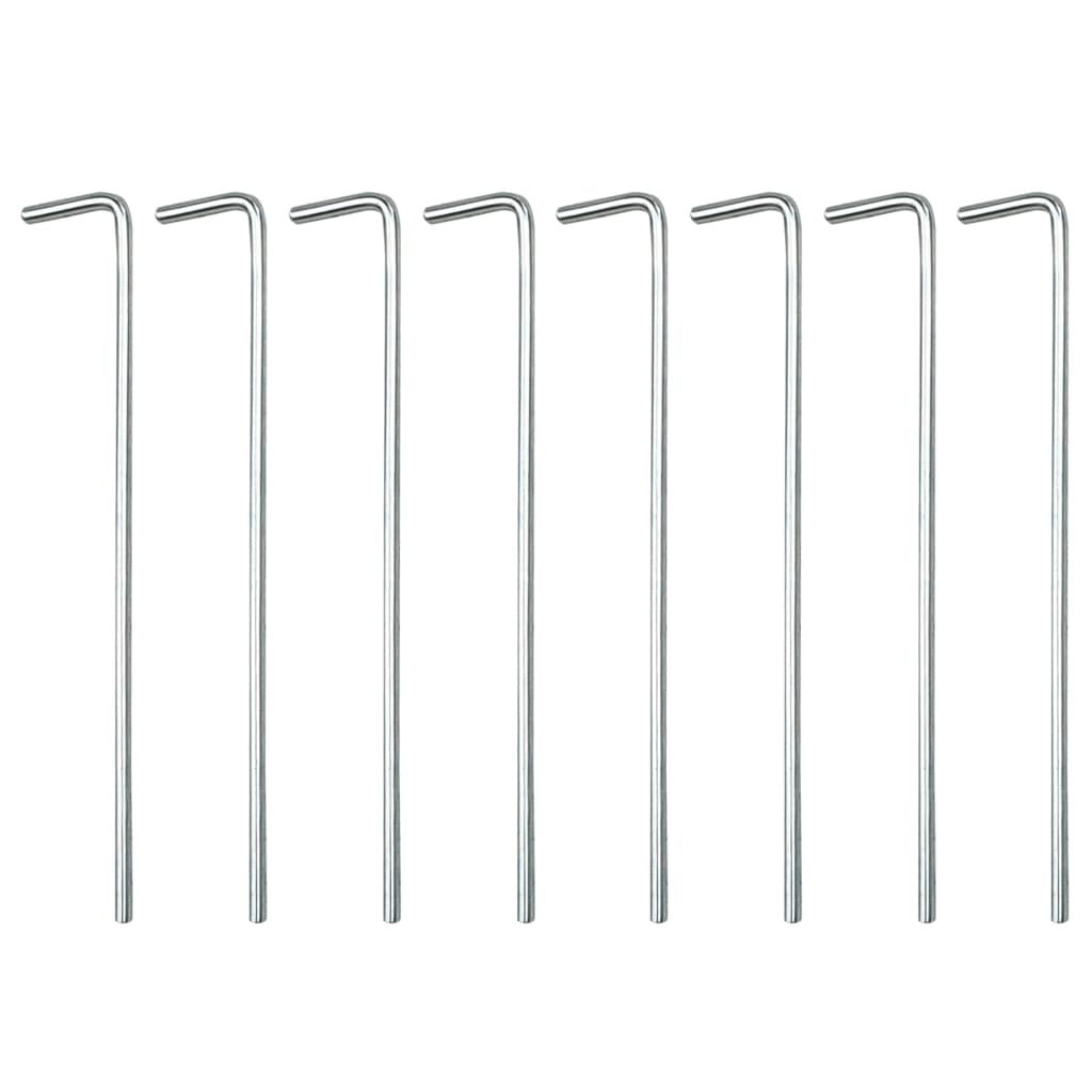 Навес беседка антрацит 4x4 м стомана и текстил - VL362453 - Thumbnail 8