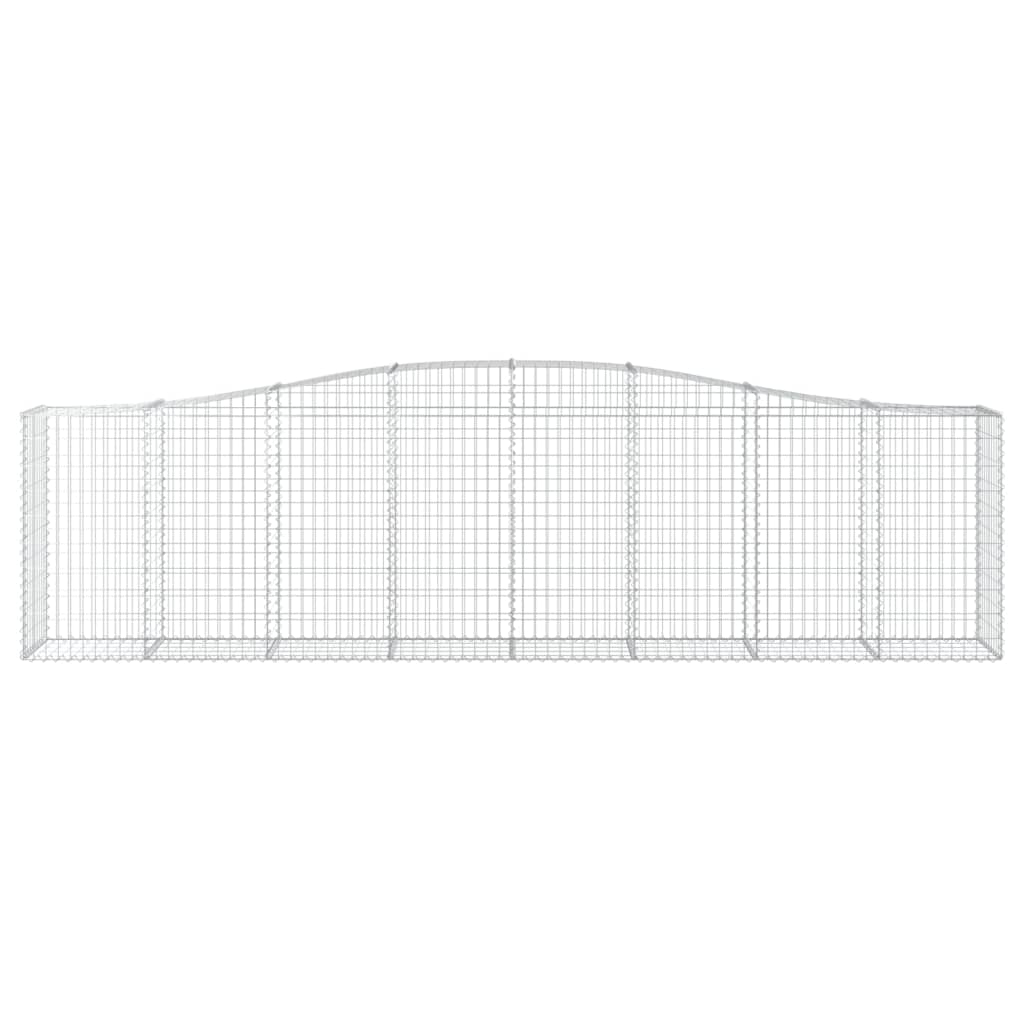 Габионни кошници арка 20 бр 400x50x100/120см поцинковано желязо - VL3145966 - Thumbnail 4