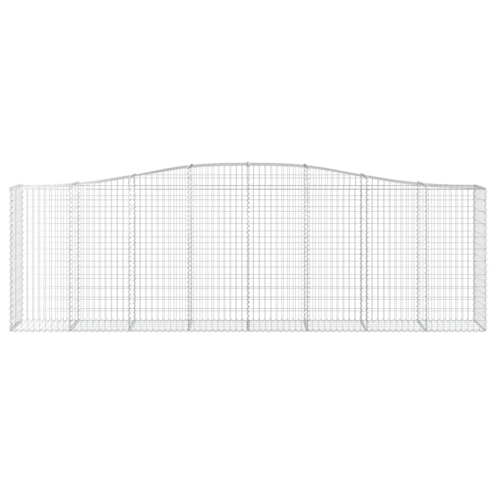 Габионни кошници арка 20 бр 400x50x120/140см поцинковано желязо - VL3145979 - Thumbnail 4