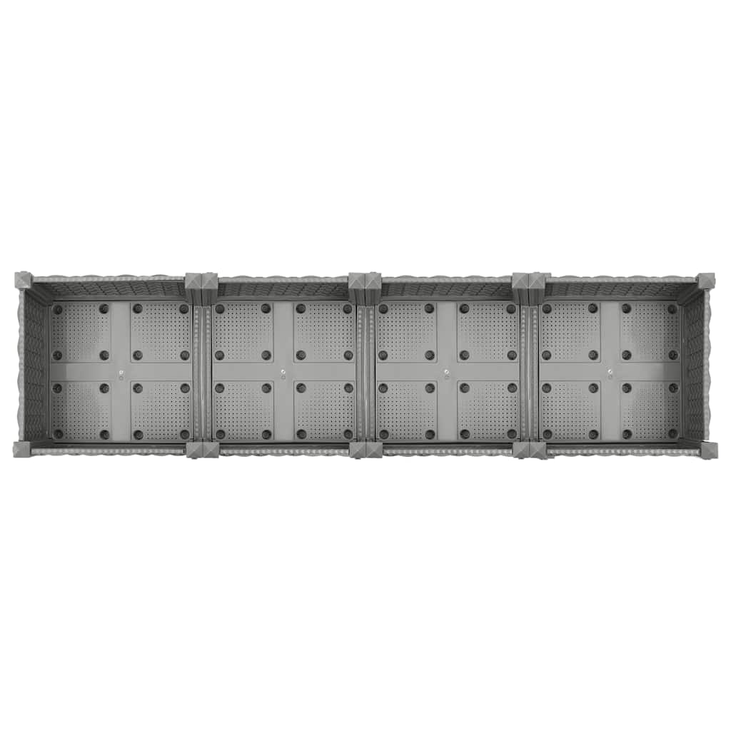 Повдигната леха, 160x40x71 см, полипропилен - VL153300 - Image 5