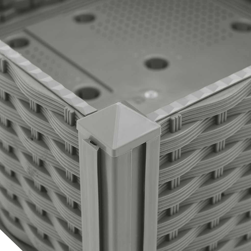 Повдигната леха, 160x40x71 см, полипропилен - VL153300 - Image 7