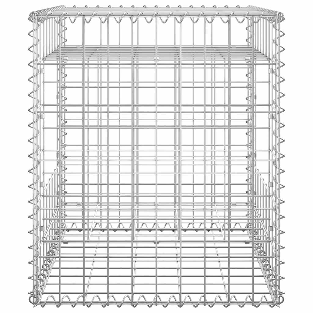 Габионна кошница стълб, 50x50x60 cм, желязо - VL151266 - Image 4