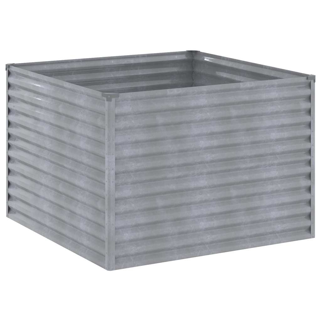 Градинска повдигната леха 100x100x69 см кортенова стомана - VL152002 - Thumbnail 3