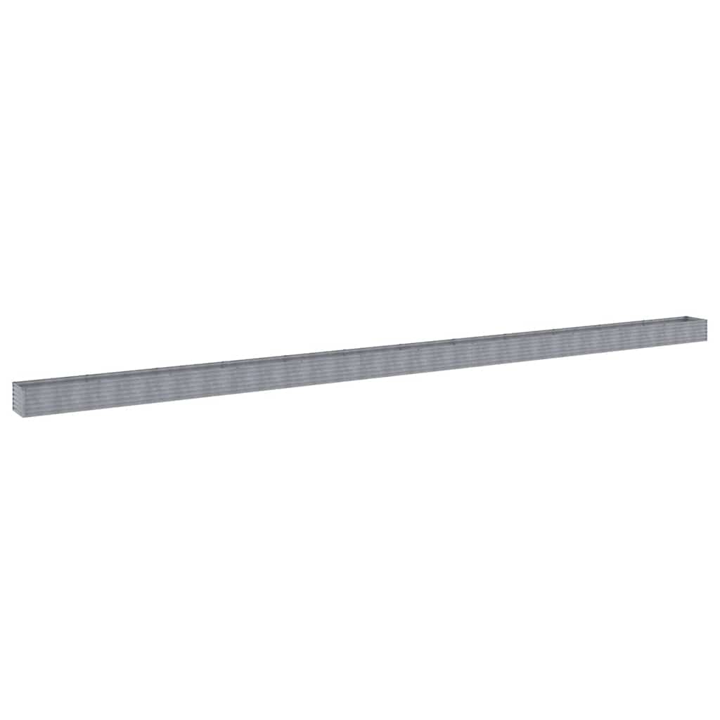 Градинска повдигната леха 1152x50x36 см кортенова стомана - VL151983 - Thumbnail 3