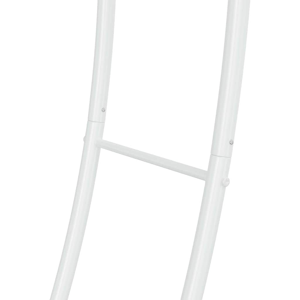 Сватбена арка Бяло 220 x 45 x 200 см Стомана - VL42023031 - Thumbnail 8