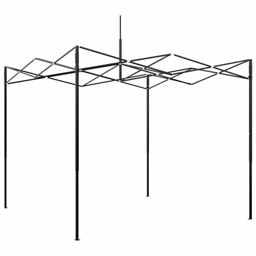 Оранжерия с поп-ъп рамка Зелен 290 x 290 x 315 см Желязо - Thumbnail 5