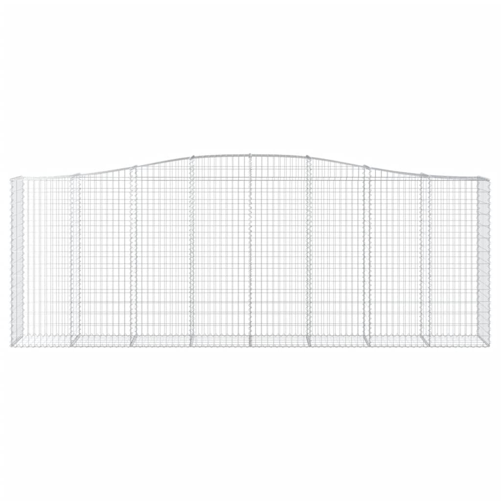 Габионни кошници арка 9 бр 400x50x140/160 см поцинковано желязо - VL3145989 - Thumbnail 4