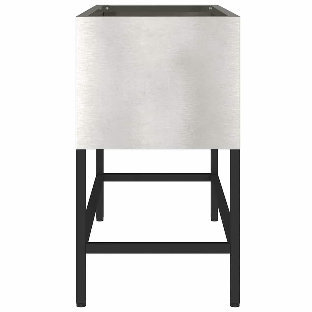 Повдигната градинска саксия Сребрист 60 x 26 x 45 см - VL865887 - Thumbnail 6