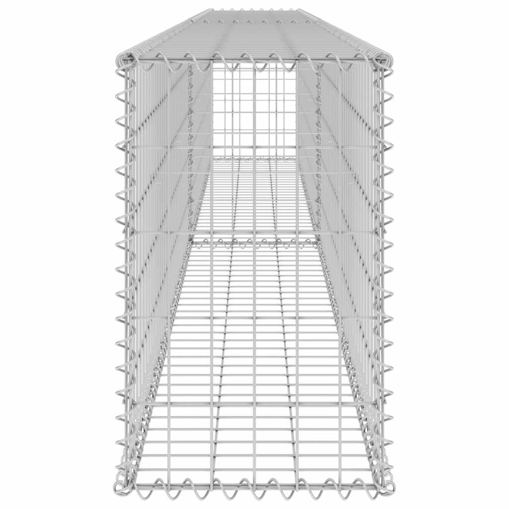 Габионна стена с капаци, поцинкована стомана, 300x30x50 см - VL147820 - Thumbnail 5