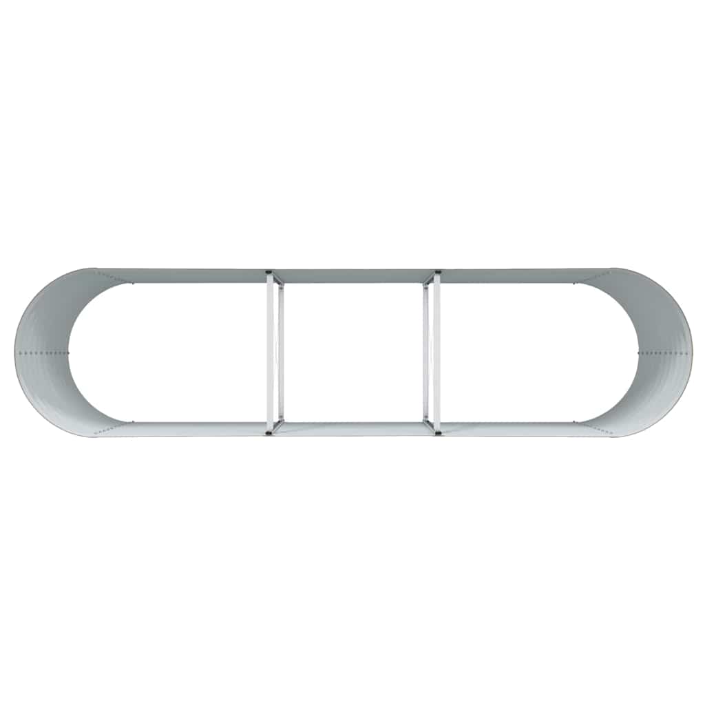 Повдигнато легло Кафяво 320 x 80 x 81 cm Стомана - VL42011326 - Thumbnail 7